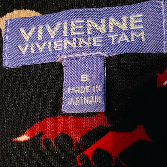 Red and black Fox dress size 8 - Picture 4 of 4